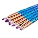 Eye Brush Set Unicorn,Molie Eyeliner Eyeshadow Blending Brush Makeup Tools Cosmetic Brushes Kit 10 PCS