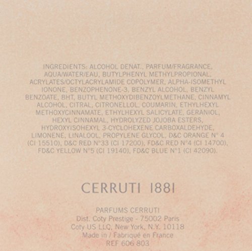 Cerruti 1881 Pour Femme femme/woman, Eau de Toilette, Vaporisateur/Spray, 50 ml - 2