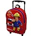 Produktbild Feuerwehrmann Sam Trolley Rucksack Kindertrolley Koffer Tasche Jungen Rot 8639