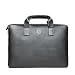 Produktbild Steiners® Schwarze Ledertasche "Berlin" mit weißer Naht für das Apple MacBook / MacBook Pro / Macbook Air 12" Zoll