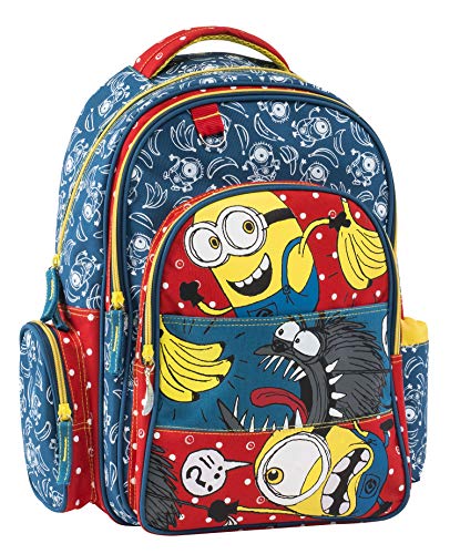 Graffiti Despicable Me Minions Mochila Escolar, 44 cm