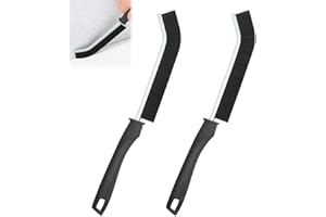 FENGQ 2 Pezzi Gap Cleaning Brush, Spazzola per La Pulizia delle Fessure con Setole Dure, Spazzola per la pulizia delle fessure per Scanalature di Porte e Finestre