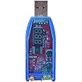 Walfront DC to DC Voltage Regulator 5V to 1-24V Step Up/Down Converter Module USB Adjustable Power Supply Module