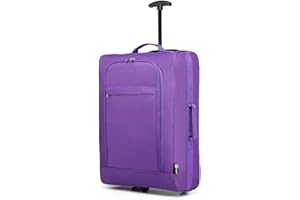 Kono Bagaglio a mano Soft Shell leggero con doppio bagaglio a mano per trolley