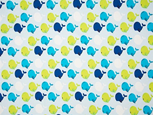 Jersey Baumwolljersey Kinderstoff Meterware - Bunte Wale