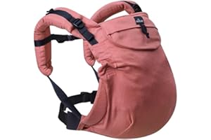 Néobulle - Mochila Portabebés | Evolutiva Néo V3 | Adaptable con Tejido Ajustable Hasta los 24 Meses | Tela de Fular 100% Algodón con Tirantes Suaves y Cinturón Fisiológico Galet | Color Acajou