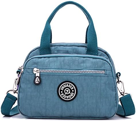 Women Handbag Small Messenger Bag Waterproof Shoulder Bag Lightweight Cross Body Bag Casual Satchel for Sport Girls Side Bag