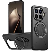 Rongep [Mag-Forge] Xiaomi 15T Pro i&ccedil;in Kılıf 360&deg; D&ouml;nebilen Standlı [MagSafe ile Uyumlu] Xıaomı 15T Pro Koruyucu G&uuml;&ccedil;l&uuml; Manyet