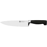 Zwilling Four Star Şef Bı&ccedil;ağı, Paslanmaz &Ccedil;elik, Siyah