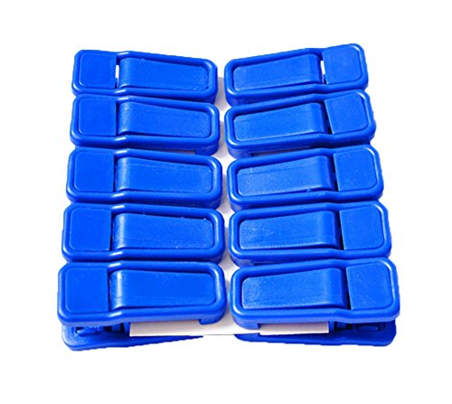 Hosaire 10x Clip Extra Starke Wäscheklammern, Kunststoff Wäscheklammern,Klammern,plastic Wäsche,Klammer - 5