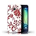 Price comparison product image STUFF4 Phone Case / Cover for Samsung Galaxy A3/A300 / Red Flowers Design / Floral Stamp Pattern Collection / by Penny Lane Publishing, Inc.