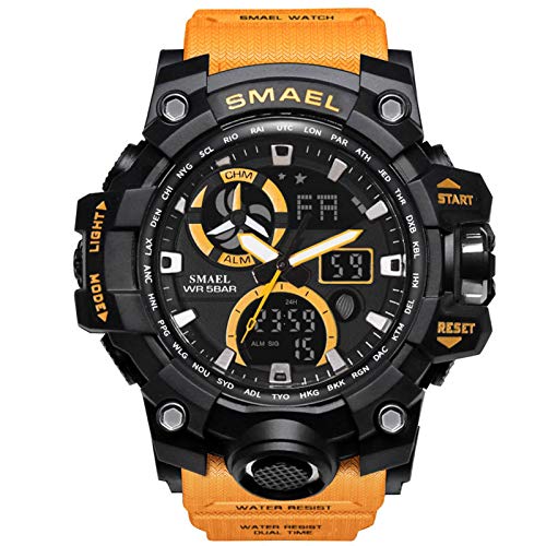 Preisvergleich Produktbild Adisaer Herren Armbanduhr Wasserdicht Militärisch Herrenuhr Nightlight Multifunktional Outdoor Sportuhr Armbanduhr Automatikuhr