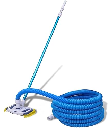 JILONG Zwembad Stofzuiger Schoonmaakset - Pomp Aangedreven - Blauw
