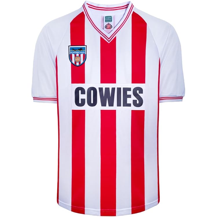 Score Draw Sunderland 1973 FA Cup Final Retro Football Shirt Red