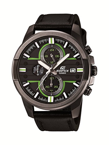 Casio Herren-Armbanduhr Edifice Analog Quarz Leder EFR-543BL-1AVUEF Casio Herren-Armbanduhr Edifice Analog Quarz Leder EFR-543BL-1AVUEF