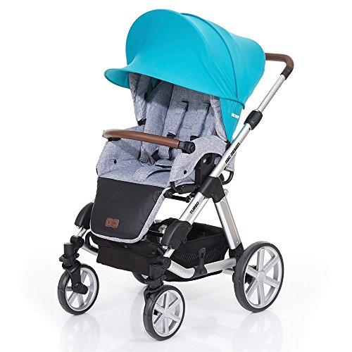 ABC Design Sonnensegel / Sonnendach, Sonnenverdeck, Sonnenschutz mit UV-Schutz 50+ für Kinderwagen und Buggys / Coral / praktische Sonnenschirm Alternative - 2