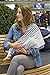 Mania Breastfeeding scarf "Maritim" with small pocket for nursing pads in size S/M