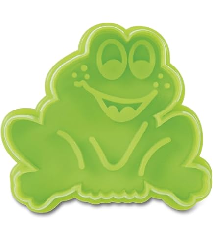 RBV Birkmann Frosch Ausstecher – Edelstahl, 6 Cm, Für Plätzchen & Fondant, Spülmaschinengeeignet