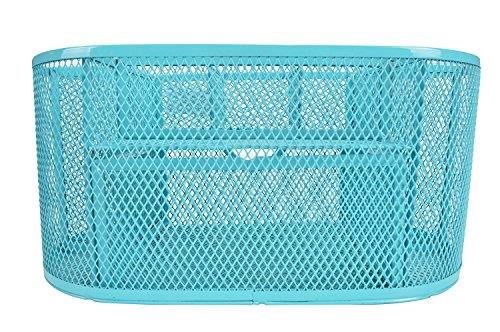 Organizador de escritorio Yaekoo tipo cesta con un elegante dise o rojo de malla de alambre con 9 compartimentos de suministros de escritura ideal para regalos ni os estudiantes y material de oficina color azul Organizador de escritorio Yaekoo tipo cesta con un elegante dise o rojo de malla de alambre con 9 compartimentos de suministros de escritura ideal para regalos ni os estudiantes y material de oficina color azul