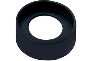 HIOPOIUYT Protezione oculare in gomma morbida 28 mm-37 mm, per binocoli e microscopi, diametro interno 28-37 mm