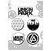 Produktbild LINKIN PARK - Pack 4 badges Minutes To Midnight