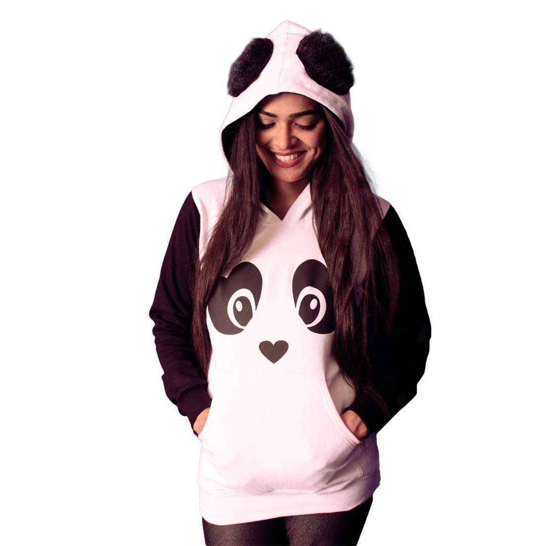 panda hoodie flipkart