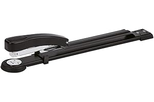 D.RECT 0312 Agrafeuse long bras | capacité 50 feuilles | Noire