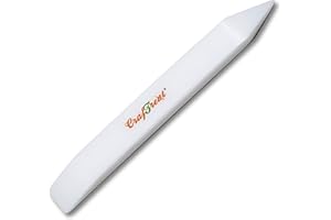 CrafTreat Teflon Bone Folders for Card Making - Large Bone Folder - Teflon Bone Folder Tool for Scoring Creasing Bookbinding Folding Burnishing Origami and Paper Craft - Card Scoring Tool