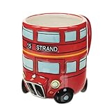 London Tasse, roter Bus