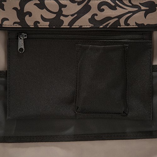 Reisenthel RJ7027 shopper e1 baroque, 50 x 28 x 16,5 cm normal, 50 x 35,5 x 16,5 cm erweitert, 12-18 L Volumen, Einkaufstasche, taupe - 3