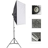 Rabsev Softbox 50x70cm Single Sensory Continuous Light Youtube Video And Photo Shooting