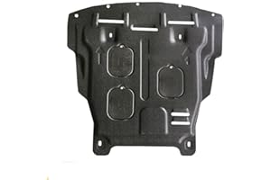 IDENUONA Black Engine Splash Shield Guard Mudguard For 2014-2018 Nissan Rogue/X-Trail