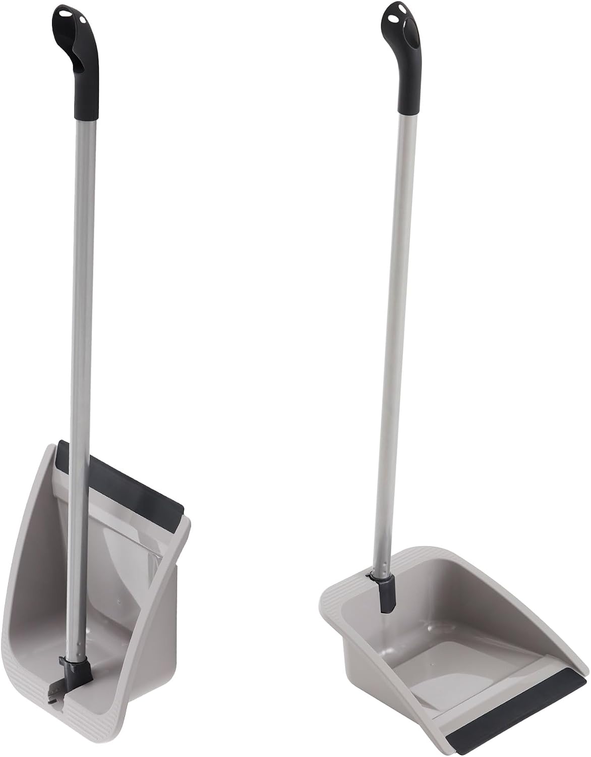 Maya Recogedor Plegable Atomic. Ideal para Espacios Pequeños. Dimensiones 28 x 25 x 92 cm. Color Gris.