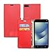Produktbild ASUS ZenFone 4 Max ZC554KL Hülle,bdeals Flip Elegant PU Ledertasche Handyhülle Brieftasche Schutzhülle für ZenFone 4 Max ZC554KL(5.5"),rot