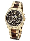 Kappa Damenuhr mit Metallband Datum Wochentag GMT KP-1413L-A