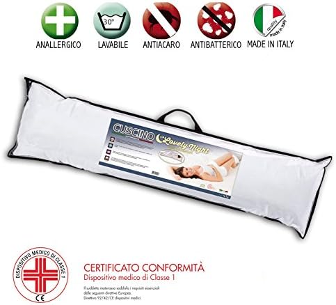 Comfortmed – Pregnancy Pillow for Sleeping on Side; Orthopaedic Pillow Ergonomic for Pregnant Women For The Sleep and the Rest – Made in Italy – Medical Device Cat. 1