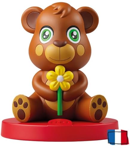 Chicco First Dreams Baby Bear Ours en Peluche Musical, Veilleuse Lumineuse pour Bébés avec Effets Lumineux et Mélodies Relaxantes - Jouets Bébé 0 Mois - Beige