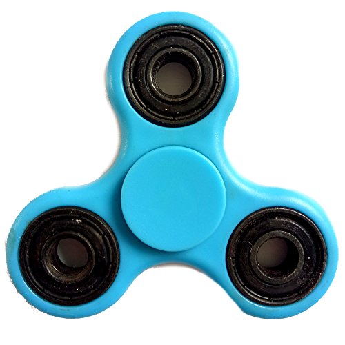 Mingry Fidget Hand Finger Gyro Spinner Toy Stress Reducer for ADD, ADHD, Anxiety and Autism Adult Children (Sky Blue)