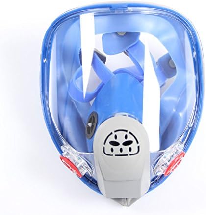 6800 Full Face Gas Mask Respirator For Painting Spraying Silicone Air Mask