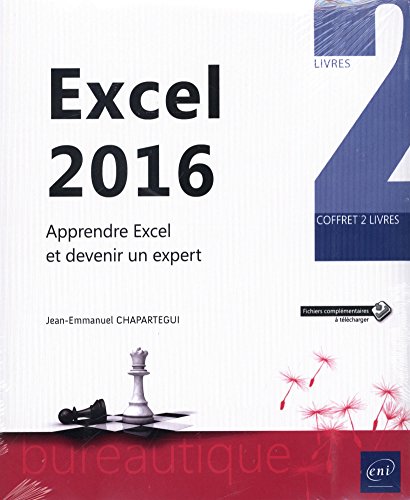 Excel 2016 - Coffret de 2 livres : Apprendre Excel et devenir un expert en ligne Excel 2016 - Coffret de 2 livres : Apprendre Excel et devenir un expert en ligne