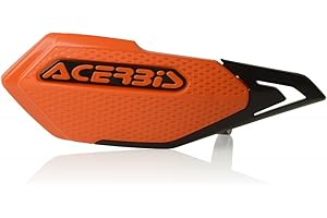 Acerbis 0024489.209 X X-Elite Protège-Mains, Orange/Noir
