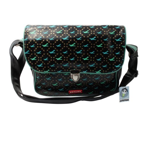 Preisvergleich Produktbild Superfreak® Tasche Skyline Umhängetasche "Urlaub" türkis