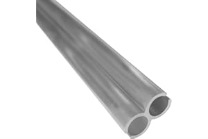 Keder Uk Figure of 8 Aluminum Connector for Caravan/Motorhome Awnings (3 x 50cm)