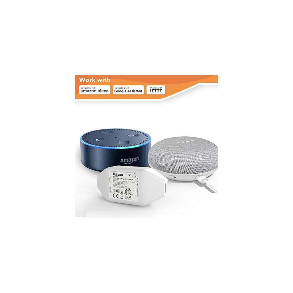 Wi-Fi Controlador de Puerta de Garaje. Se Puede Usar con el Control