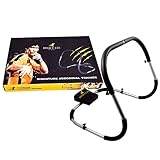Marcy Bruce Lee Signature Ab Roller - Yellow/Black, One Size