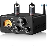 AIYIMA T9 TPA3250 100W x2 2-Channel Tube Bluetooth DAC Amplifier | Class D Hi-Fi Amplifier,Treble/Bass Control,OPT/COA Inputs