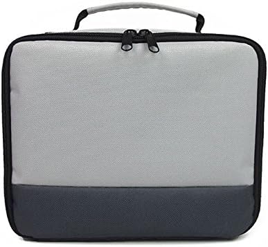 TOOGOO(R) Polyester printer travel package case bag for canon selphy cp900 / 910/1200 smart phone photo printer protective case bag (gray)