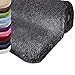Produktbild casa pura Badematte | kuscheliger Hochflor | Rutschfester Badvorleger | viele Größen | zum Set kombinierbar | Öko-Tex 100 Zertifiziert | 50x80 cm | Stormy Grey (anthrazit)