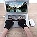Produktbild bescita Winter Warm Frau  Männer Handschuhe, Beheizte USB-Handschuhe, bis 45 °C, Entnehmbare Heiz-Elemente (Beheizbare Tastatur) (C)