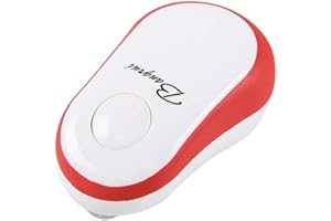 Can Opener Electric, Kitchen Can Opener, Creates Regular And Smooth Edges, Intelligent With Auto Stop, BangRui Can Opener, Restaurant Can Opener, Best Choice! (Red)